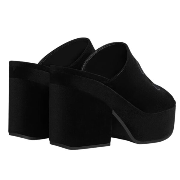CELINE ELENA MULE IN VELVET - Image 3
