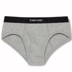 TOM FORD COTTON MODAL BRIEFS GREY