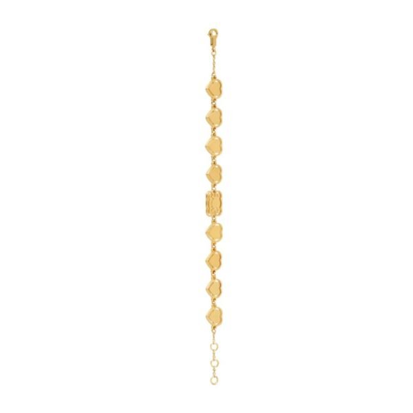 CŒUR CELINE BRACELET IN BRASS WITH GOLD FINISH - Image 3