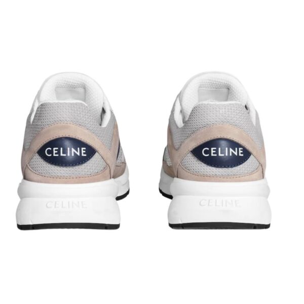 CELINE RUNNER CR 03 LOW LACE UP SNEAKER IN MESH SUEDE CALFSKIN AND CALFSKIN - Image 3