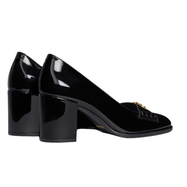 CELINE LILY TRIOMPHE PUMP IN PATENT CALFSKIN - Image 3