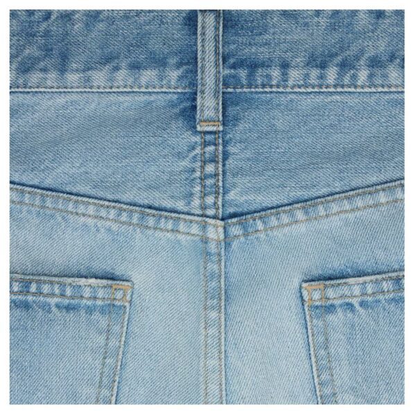 CELINE MARCO JEANS IN BLUE ECLIPSE WASH DENIM - Image 3