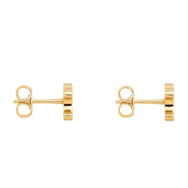 CELINE TRIOMPHE STUDS IN BRASS WITH GOLD FINISH - Image 4