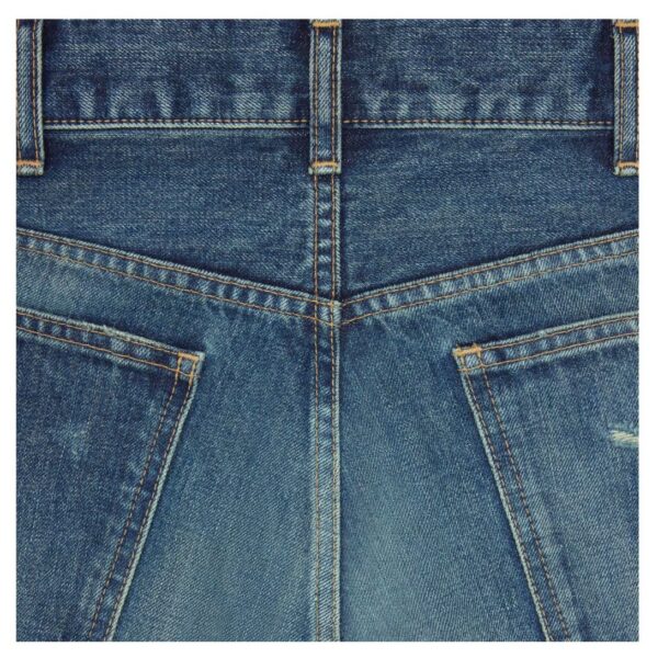 CELINE WESLEY JEANS IN MIDNIGHT SAPPHIRE DENIM - Image 3