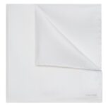 TOM FORD SATIN POCKET SQUARE CHALK
