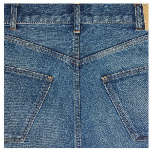CELINE WESLEY SHORTS IN UNION WASH DENIM - Image 3