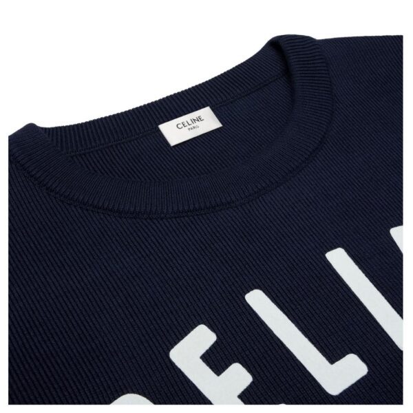 CELINE PARIS CREW NECK SWEATER IN COTTON - Image 3