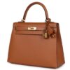 HERMÈS KELLY SELLIER 25 GOLD MADAME GOLD HARDWARE - Image 3