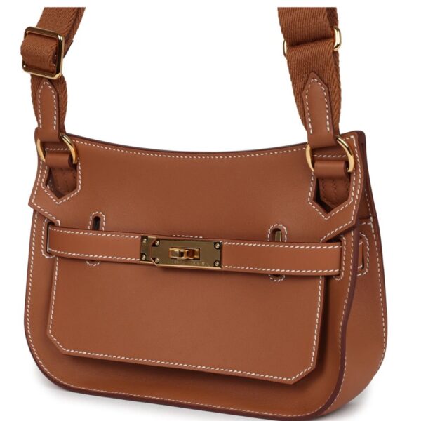 HERMÈS JYPSIERE MINI GOLD SWIFT GOLD HARDWARE - Image 3