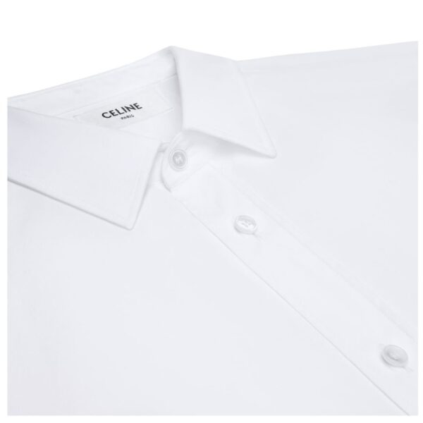 CELINE LOOSE SHIRT IN COTTON POPLIN - Image 3