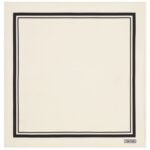TOM FORD TONAL FRAME POCKET SQUARE CHALK