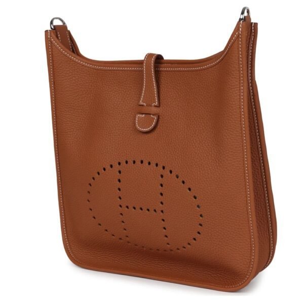 HERMÈS EVELYNE III PM GOLD CLEMENCE PALLADIUM HARDWARE - Image 3