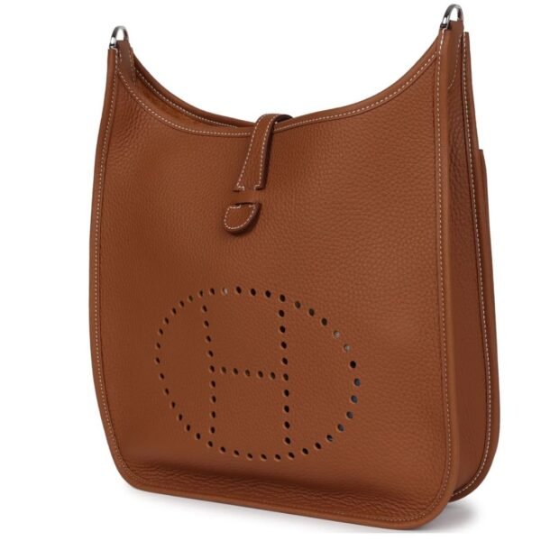 HERMÈS EVELYNE III PM GOLD CLEMENCE PALLADIUM HARDWARE - Image 3