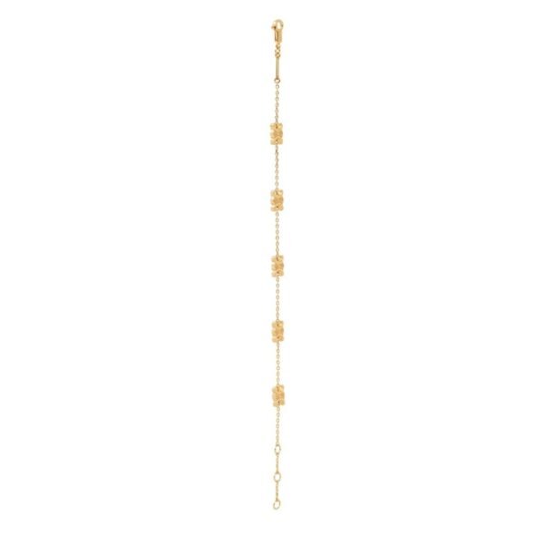 CELINE MINI TRIOMPHE BRACELET IN BRASS WITH GOLD FINISH - Image 3