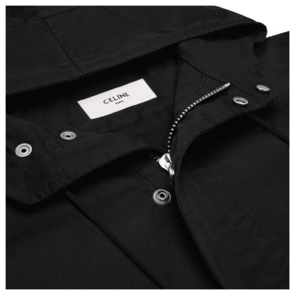 CELINE LONG PARKA IN TECHNICAL COTTON - Image 3