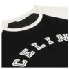 CELINE LOOSE T SHIRT IN COTTON JERSEY BLACK-WHITE - Image 4