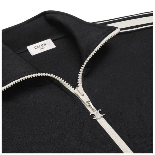 CELINE TRACKSUIT JACKET IN DOUBLE FACE JERSEY - Image 3