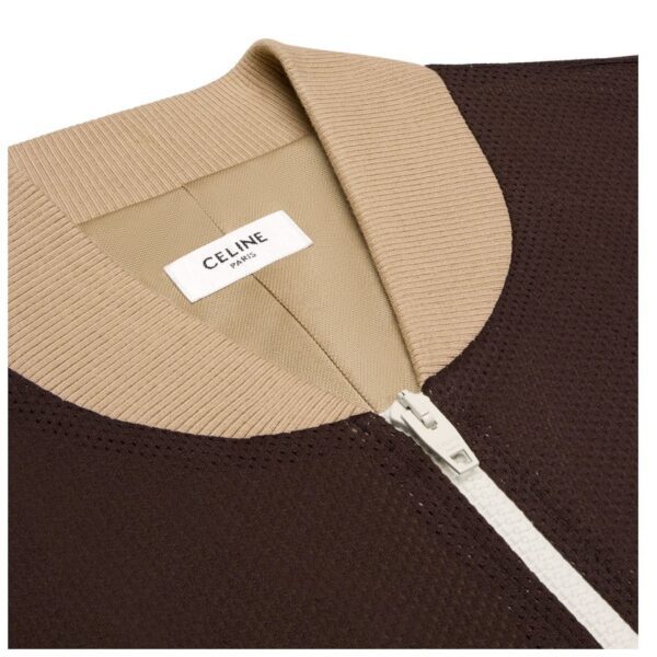 CELINE TRACKSUIT JACKET IN TECHNICAL MESH JERSEY - Image 3