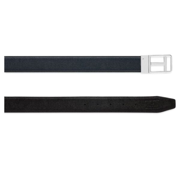 TOM FORD SMALL GRAIN LEATHER FRAMED T BELT - Image 3