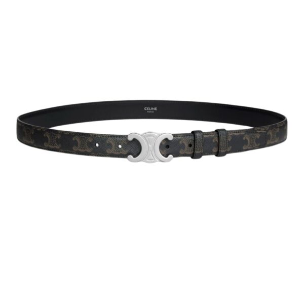 CELINE MEDIUM TRIOMPHE BELT IN TRIOMPHE CANVAS - Image 3