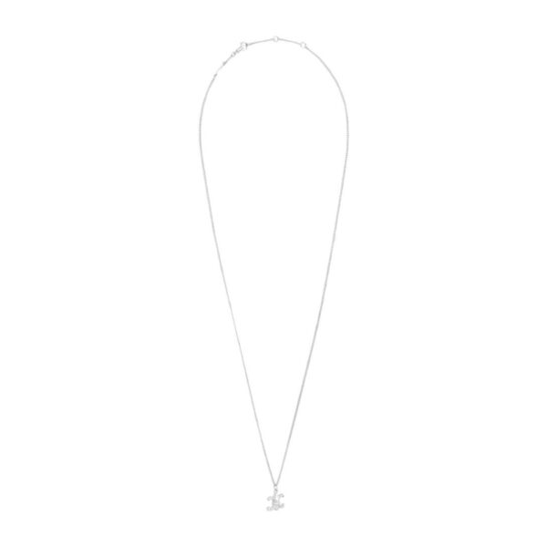 CELINE TRIOMPHE DE LYS NECKLACE IN STERLING SILVER - Image 3
