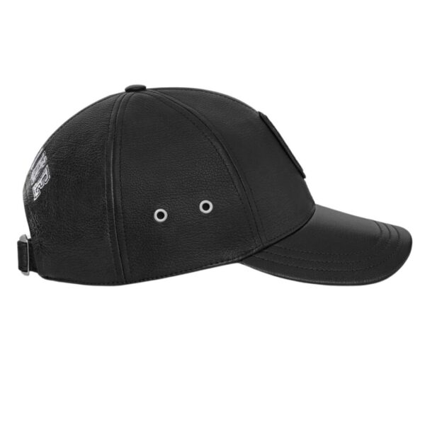 CELINE CASQUETTE BASEBALL COLLEGE AGNEAU GRAINÉ - Image 3