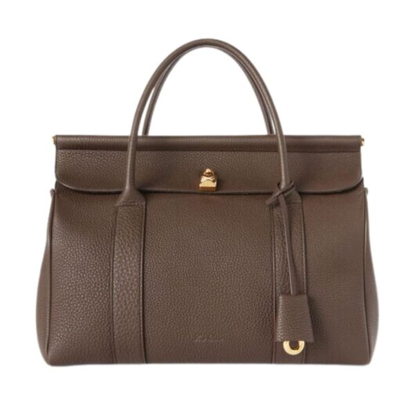 LORO PIANA LOOM BAG L32 NAVY BLUE - Image 7