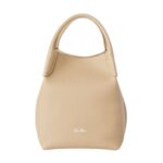 LORO PIANA SMALL BALE BAG LIGHT MASTIC