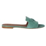 LORO PIANA SUMMER CHARMS SANDAL SAP GREEN