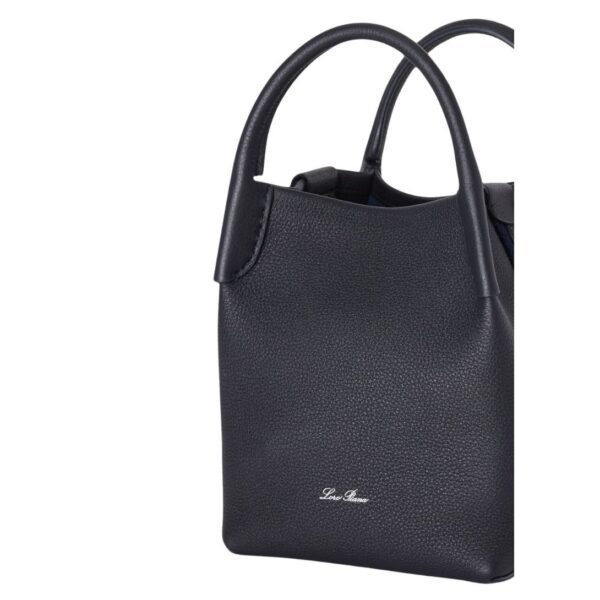LORO PIANA MICRO BALE BAG NAVY BLUE - Image 8