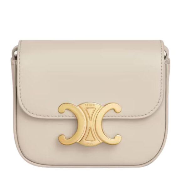 CELINE MEDIUM NINO BAG IN SUPPLE GRAINED CALFSKIN BLACK - Image 9