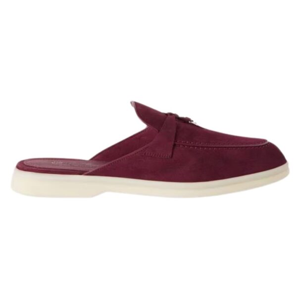 LORO PIANA CHARMS WALK BABOUCHE LOAFER EUCALYPTUS - Image 8