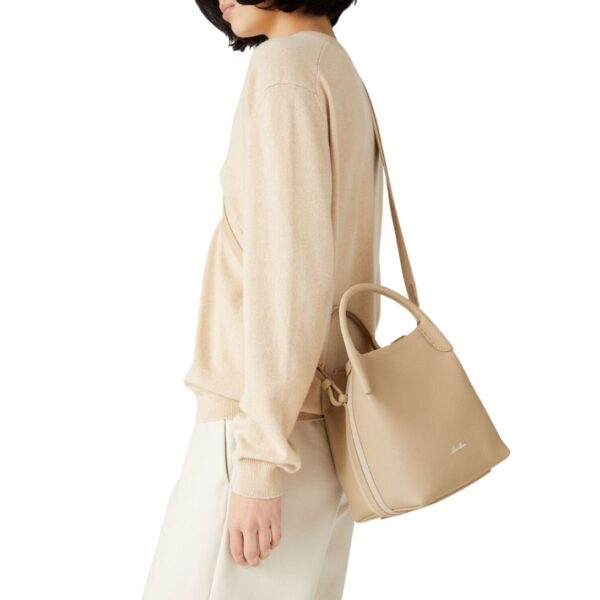 LORO PIANA SMALL BALE BAG LIGHT MASTIC - Image 8
