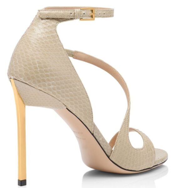 TOM FORD AYERS SNAKESKIN NEWTON SANDAL - Image 4