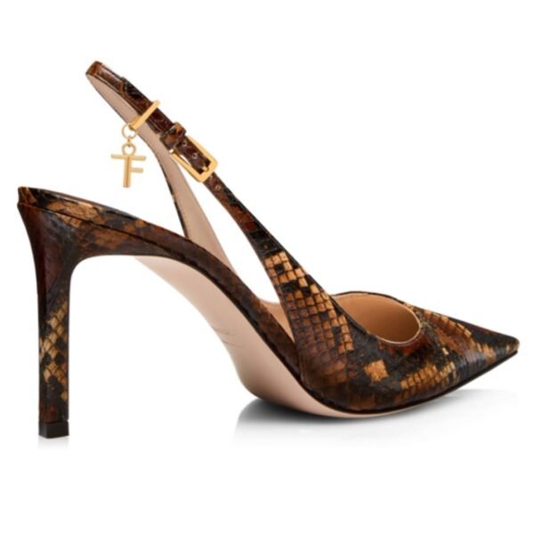 TOM FORD SNAKESKIN ANGELINA SLINGBACK - Image 4