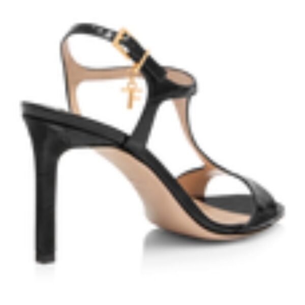 TOM FORD STAMPED CROCODILE LEATHER ANGELINA SANDAL - Image 4