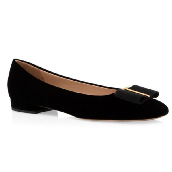 TOM FORD VELVET AND GROS GRAIN AUDREY BALLERINA FLAT - Image 4