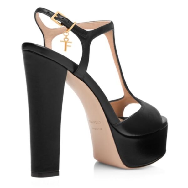 TOM FORD NAPPA LEATHER ANGELINA PLATFORM SANDAL - Image 4