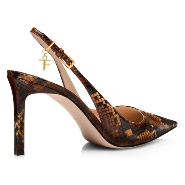TOM FORD SNAKESKIN ANGELINA SLINGBACK - Image 4
