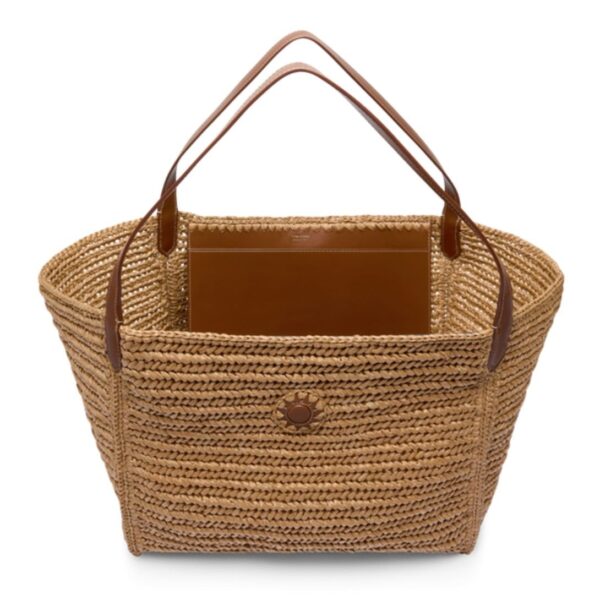 TOM FORD RAFFIA AND LEATHER TARA LARGE TOTE - Image 4