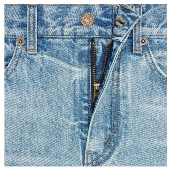 CELINE TESS JEANS IN BLUE ECLIPSE WASH DENIM - Image 4