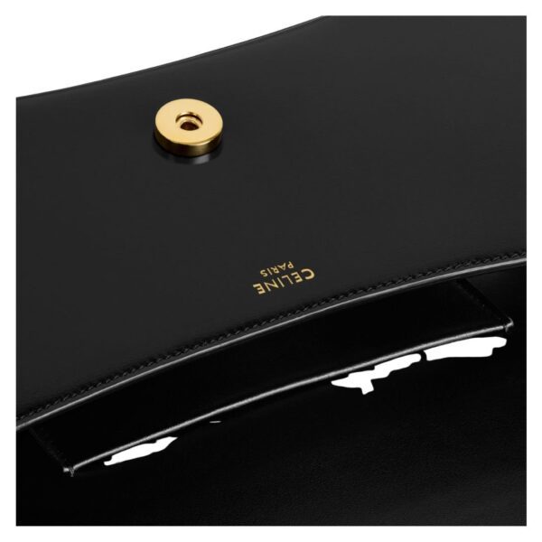 CELINE TEEN CELINE LOLA IN SHINY CALFSKIN BLACK - Image 8