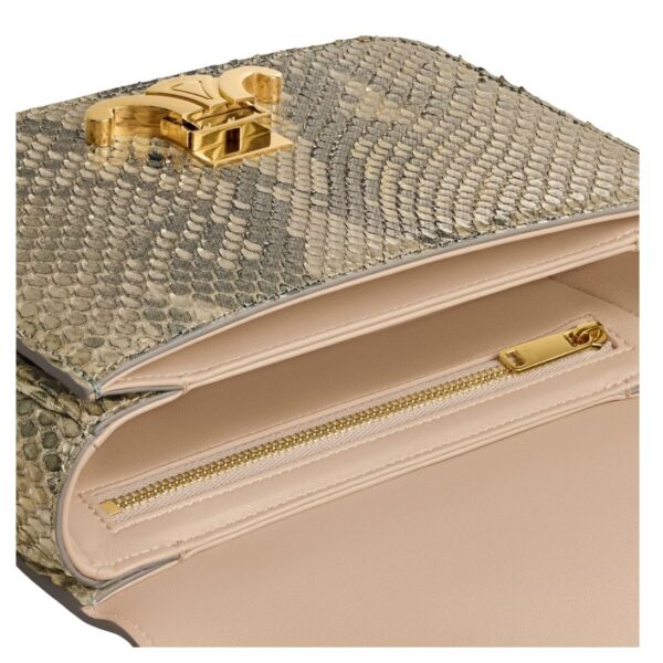 CELINE TEEN TRIOMPHE BAG IN PEARLY PYTHON - Image 4