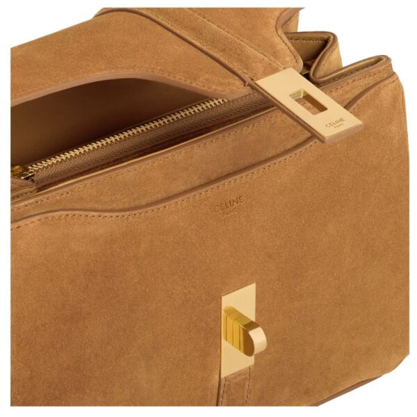 CELINE SMALL 16 BAG IN SUEDE CALFSKIN - Image 4