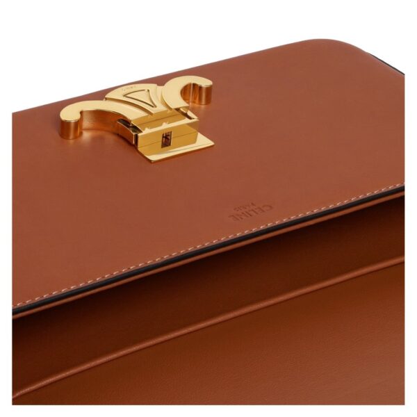 CELINE SHOULDER BAG CLAUDE IN BRAIDED NATURAL CALFSKIN - Image 4