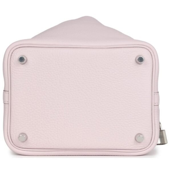 HERMÈS PICOTIN LOCK 18 MAUVE PALE CLEMENCE PALLADIUM HARDWARE - Image 4