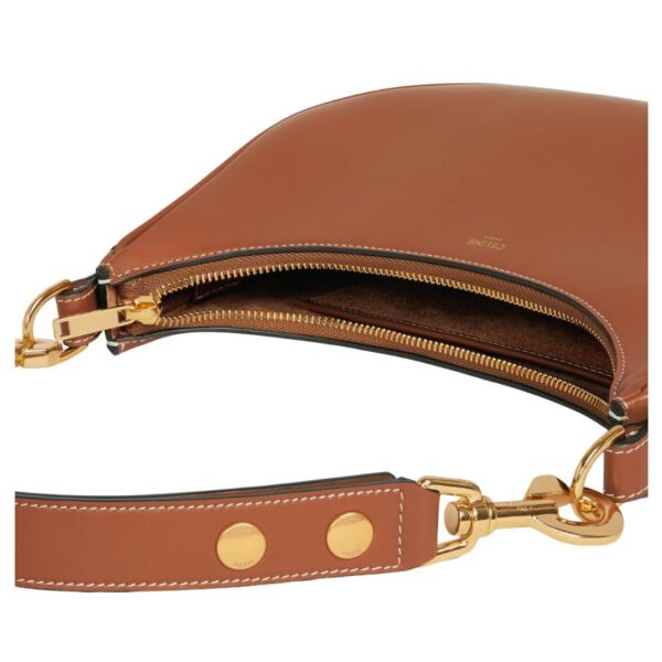 CELINE MEDIUM AVA STRAP BAG IN SMOOTH CALFSKIN TAN - Image 5