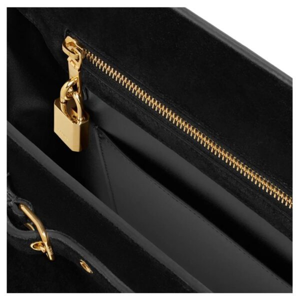 CELINE CONTI BAG IN SUEDE CALFSKIN - Image 4