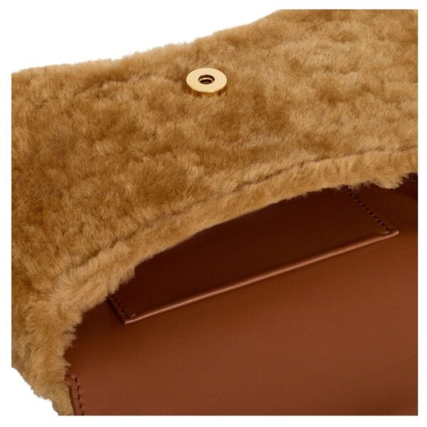 CELINE TEEN CELINE LOLA IN SHEARLING AND CALFSKIN - Image 4