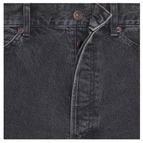 CELINE WESLEY JEANS IN CHARCOAL WASH DENIM - Image 4